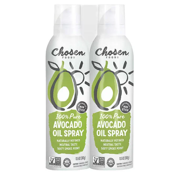 Chosen Foods Avocado Oil Spray, 13.5 oz, 2-count