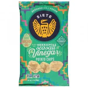 Siete Sea Salt & Vinegar Kettle Cooked Potato Chips